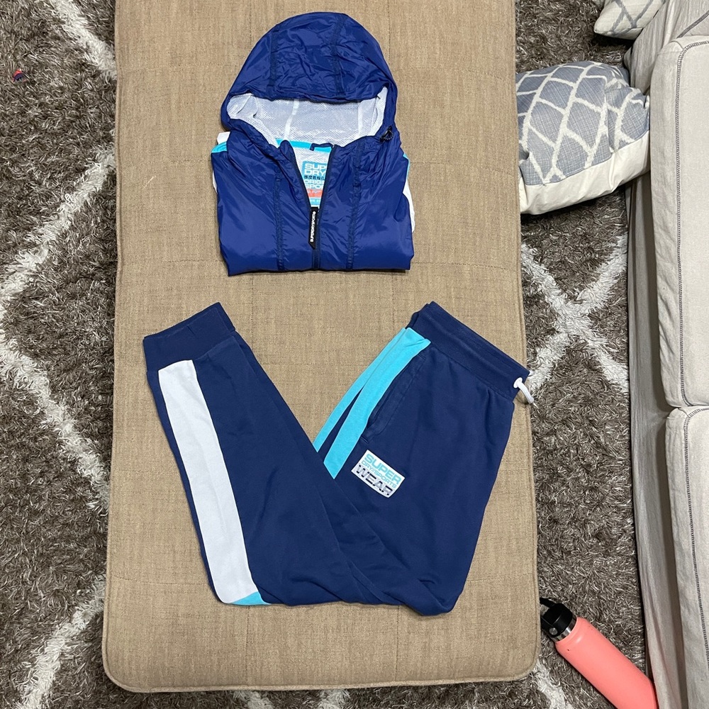 Superdry Matching Jacket and Sweats